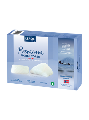 Frys – Lerøy Premium norsk torsk 420g
