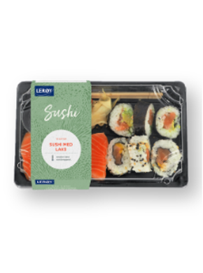 Sushi 10 biter med laks